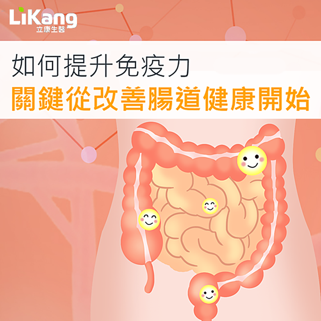 好腸道、好免疫、好健康！提升免疫力關鍵：從改善腸道健康開始